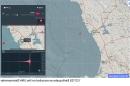 Map from UNH seismometer illustrating impact of an earthquake